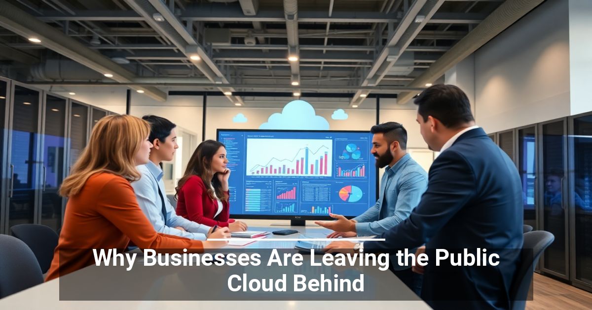 Why Businesses Are Leaving the Public Cloud Behind